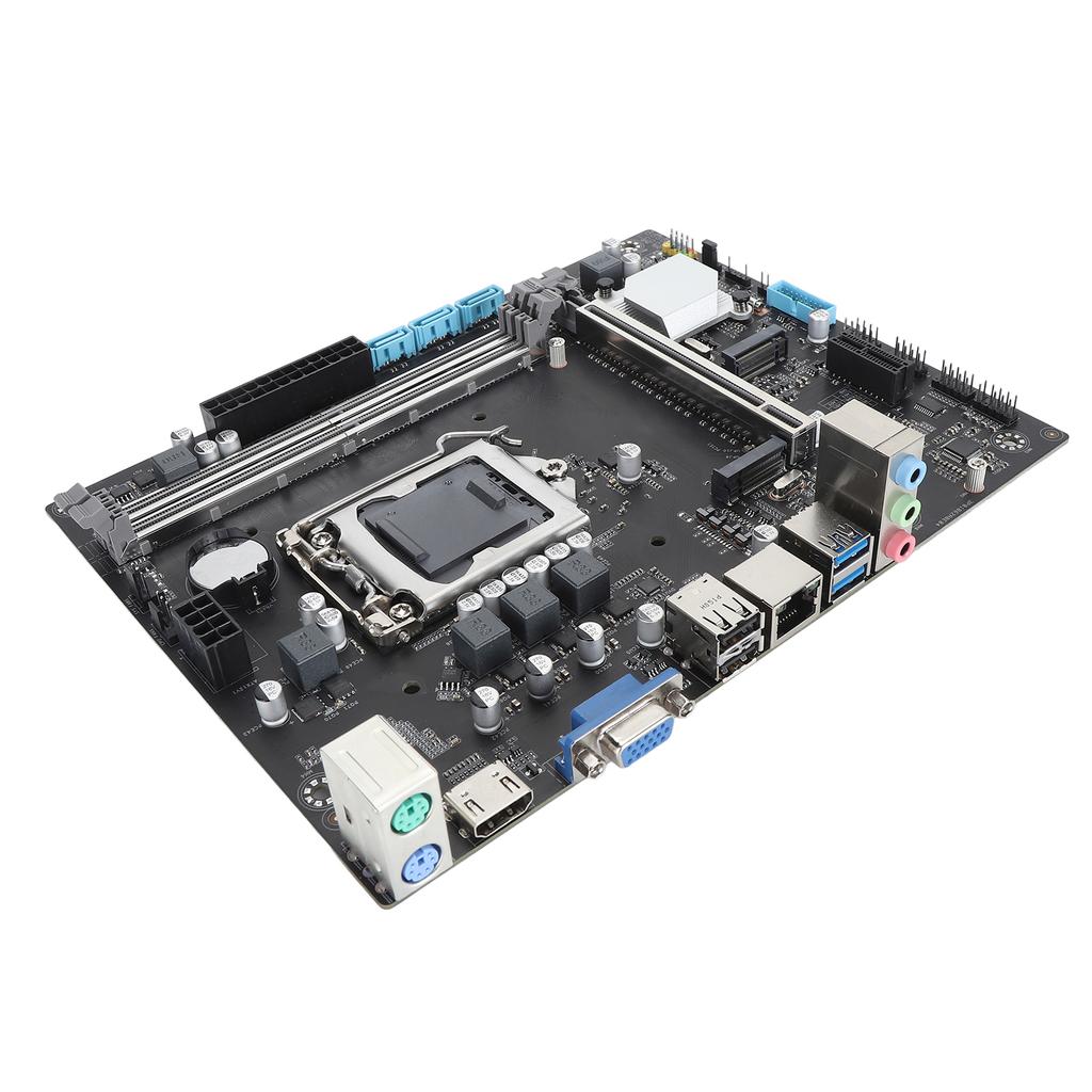 LGA 1151 Motherboard M ATX Dual Channel DDR4 SATA 3.0 Gigabit Network HD VGA Output Desktop Motherboard for Computer
