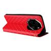 For Blackview Shark 6/Oscal Tiger 8 Case Wallet Rhombus Imprinted Leather Phone Cover