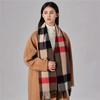 CEENIU Couple's Premium Wool Plaid Scarf Shawl