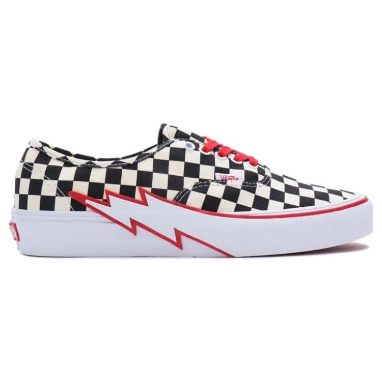 Vans Authentic Series Comfortable Durable Non-Slip Low-Top Skate Shoes Unisex sneaker Black White VN000BWCCKK