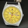 JAPAN VINTAGE REFURBISHED SEIKO 5 AUTOMATIC MENS YELLOW DIAL WATCH A444816-1