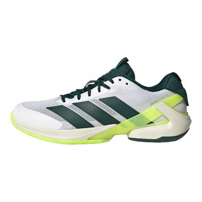 Adizero Ubersonic 5 Weiß Aurora Efeu Zitrone Herren Sneaker Wolkenweiß Lucid-Zitrone JR2714