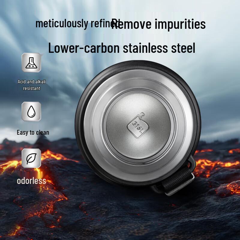 Supor Double-Drink Stainless Steel Thermos Bottle
