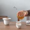 Portable Anti-scald Ceramic Gaiwan Tea Set
