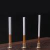 3Pcs Vintage Metal Cigarettes Holder Incenses Stick Holder Handcraft Incenses Burners with Flower Base Ashes Catcher