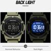 NAVIFORCE Digital Men Boy Watch Outdoor Alarm Chronograph Silicone Strap Waterproof Night Pattern Men Boy Casual Watch Gift NF7127