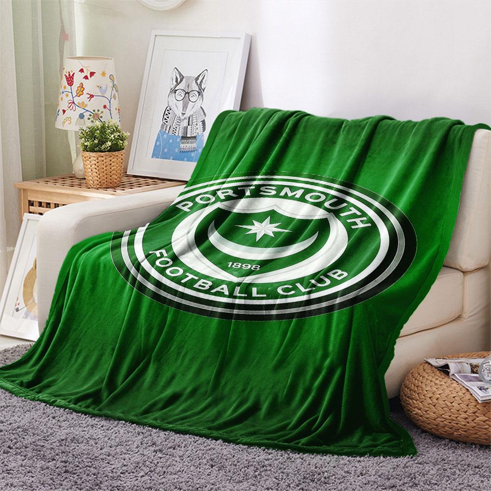 PFC Logo Blanket, High Quality Comfortable for All Seasons, Home Decor, Warmth and Comfort