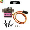 MG90S Servo Micro Analog Servo 360 Degree 12KG Metal Gear Servo for Helicopter Aircraft Boat Car RC Robot Analog Control