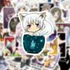 50ks Japonské Manga Girl's Fate Stickers Samolepky na zavazadla Vtuber Samolepky na hrnky Samolepky na dekorace na notebook