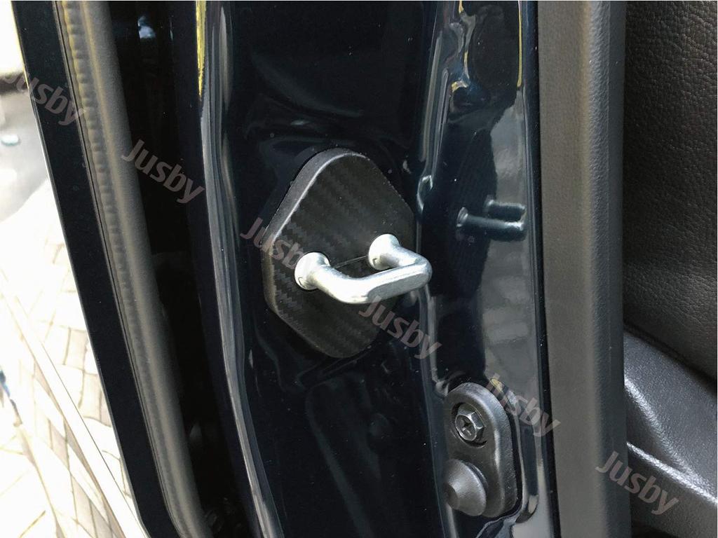New Tanto (Custom) For LA650S/660S Carbon Pattern Door Striker Cover 1 Door Cover TANTO Dress Up Parts Accessories