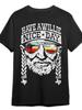 Have a Nice Willie Day "Men's Black T-Shirt-Casual Short Sleeves with Color Patt