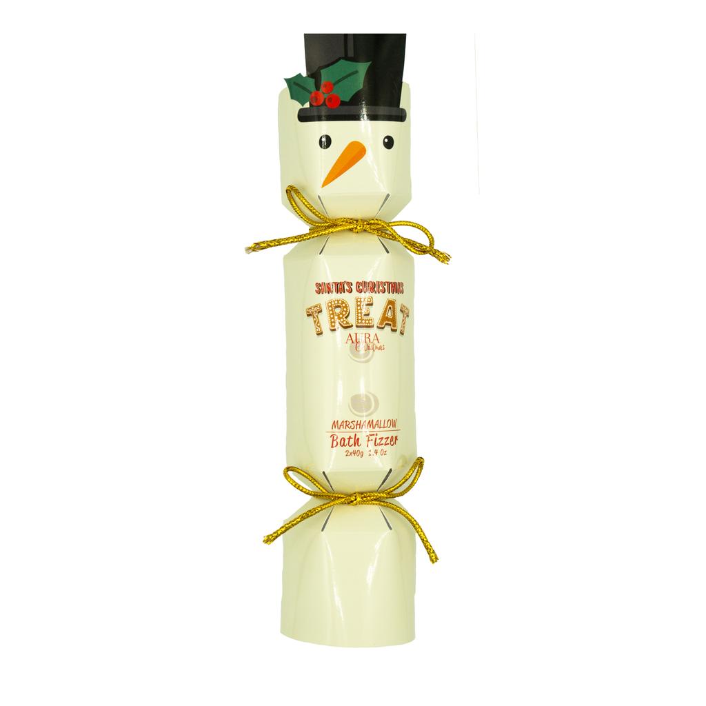 Aura Christmas Snowman Bath Bomb 2X40G
