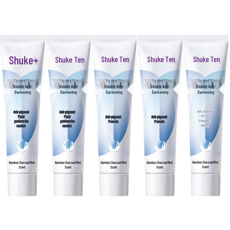 Saky Dual-Action Whitening Toothpaste with Bamboo Charcoal Mint