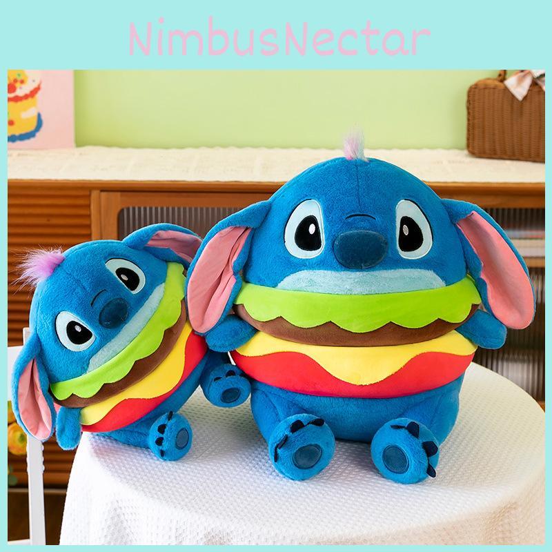 Adorable Hamburger Stitch Plush Toy For Kids Featuring Ultra Soft Material And Cute Design