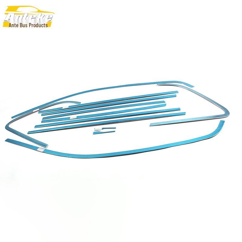 10-16 Compass Car Window Trim Stainless Steel Anti-Scratch Bright Strip Accessory