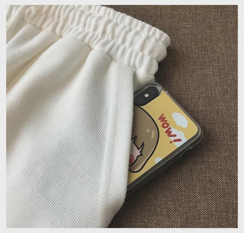 Women's Cotton Blend High-Waist Slimming Wide-Leg Casual Summer Shorts