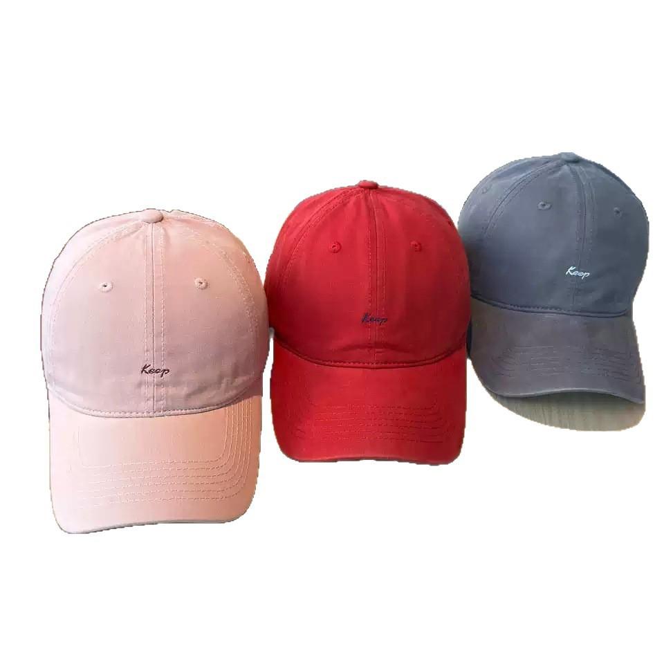 Spring New Simple Keep Baseball Cap Unisex Pure Cotton Breathable Versatile Travel Face-Enhancing Baseball Cap