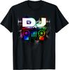 DJ Amante della Musica Lettore Musicale Suono Figo Regalo Divertente Maglietta Maglietta Unisex
