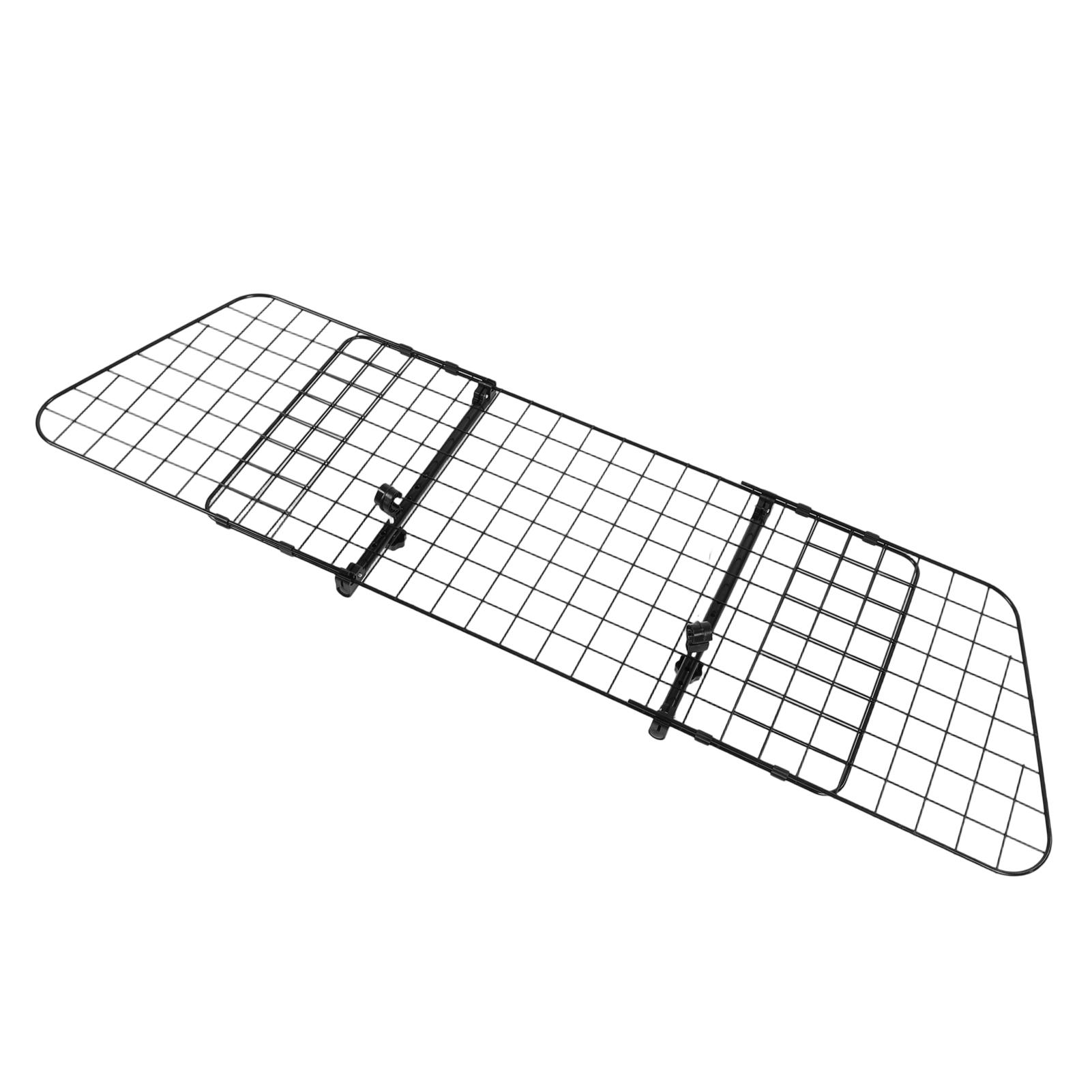 Barrière pour chien de voiture, Séparateur pour animaux en grillage pour SUV et camions, Diviseur de siège arrière pour un voyage en toute sécurité