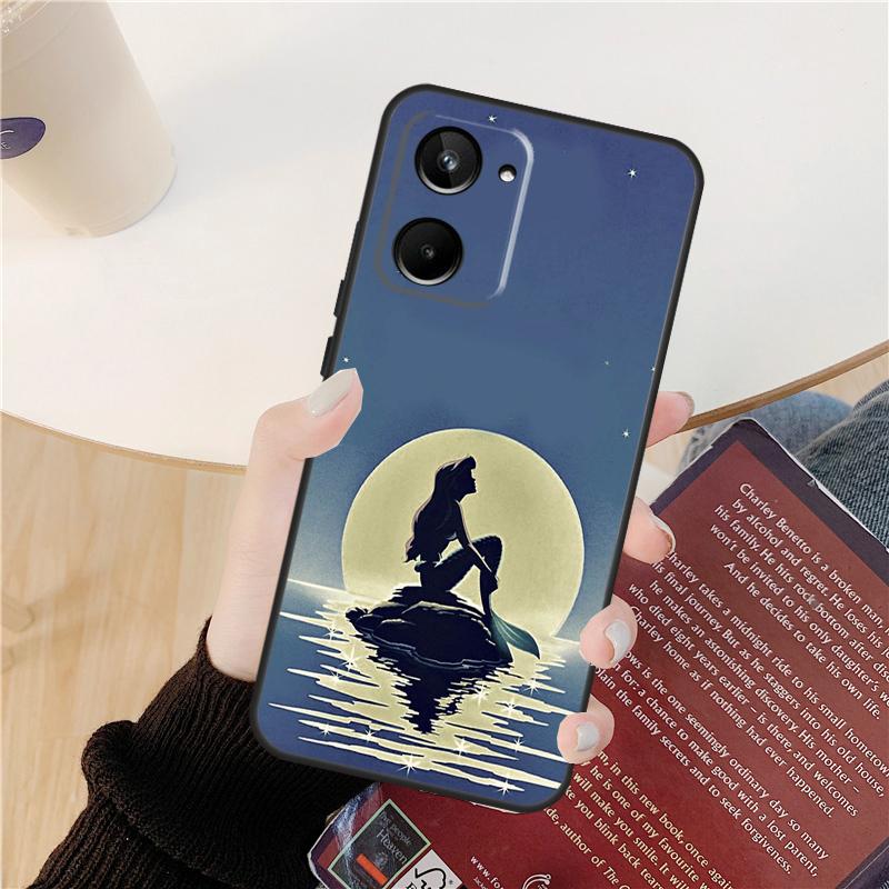 Mermaid Case For Realme C55 C75 C67 C61 C53 C51 C21Y C25S 10 11 12 13 14 Pro Plus GT 6T 6 5 GT7 Pro