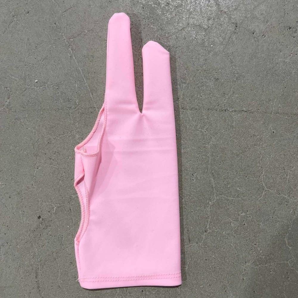 Anti-fouling Black Blue Grey Pink Tablet Drawing Glove Painting Glove Two Finger Glove Art Supplies