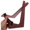 Totority Sanshin Stand, Wooden Removable Design, Stable Floor Stand, Multifunctional Instrument Holder, Compatible with Violin and Banjo, Simple and