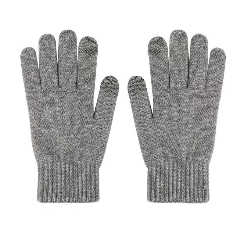 SOTHING Winter Thermal Self-Heating Velvet Knitted Gloves