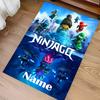 Custom Personalization Lego Ninjago Print Area Rug - Soft, Washable Non-Slip Indoor Mat,Living Room,Home&Office Decorative Rug
