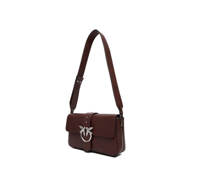 PINKO Love One Slouchy Zip Classic AI PLTT Bag