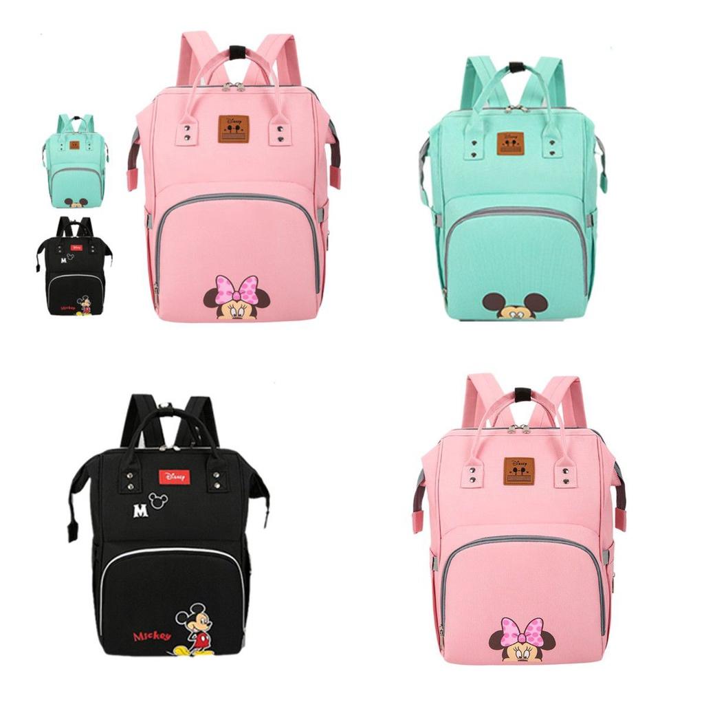 Mummy Mickey Maus Windeltasche Rucksack Große Kapazität Wasserdicht Für Reisen mit Baby