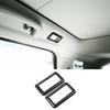 Carbon Fiber 2PCS For LR Discovery Sport 2015-2019 Frame Trim Rear Reading Light