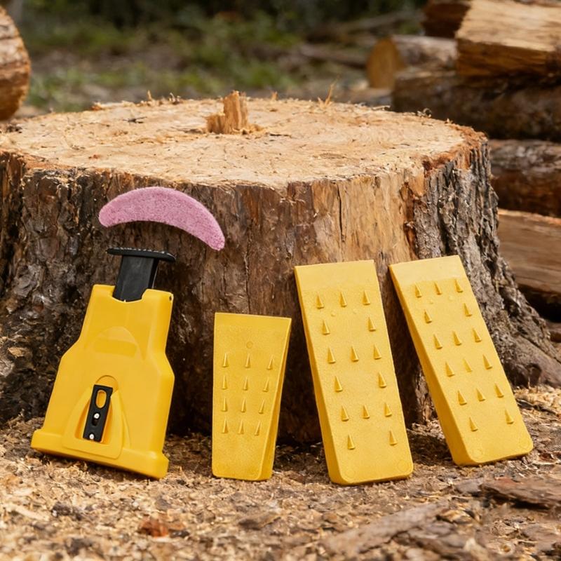 Tree Felling Wedges For Chainsaw Wood Cutting 5.5in/8in/10in Outdoor Forestry Tool For Professional Loggers Arborists