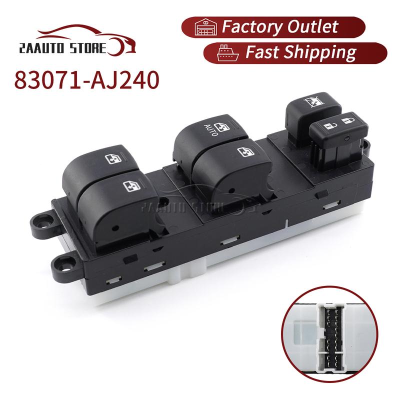 83071-AJ240 For Subaru XV 2011-2014 Outback Auto Car Power Window Control Regulator Switch Car Parts Accessories 16P