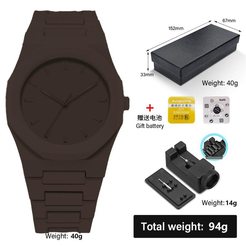 2026 New Modern Simple Creative Sports Watch Casual Design Business Waterproof Quartz Watches Gift for Men Reloj Hombre