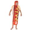 3D Color Printed Hot Dog Costume Jumpsuit for Kids' Role-Playing