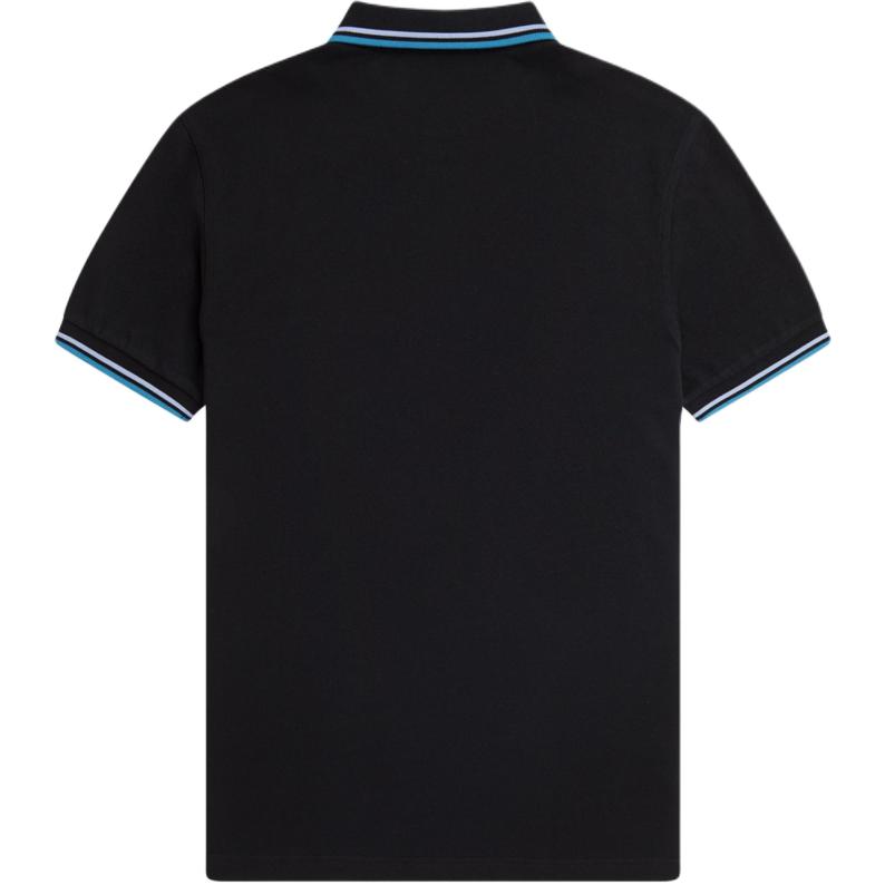 FRED PERRY Polo Shirt Men's Black/Blue M3600-V18