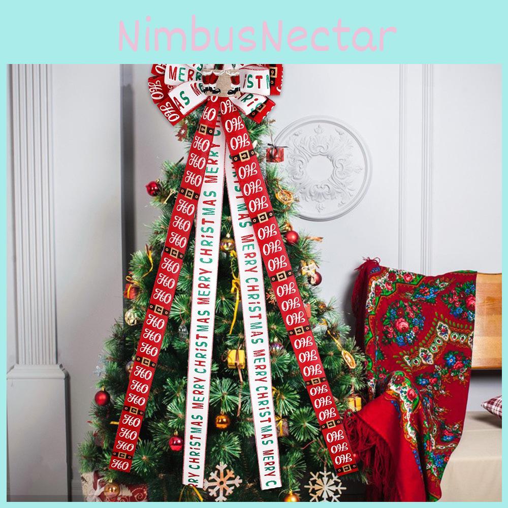 Festive European And American Style Christmas Decorative Bow For Holiday Cheer