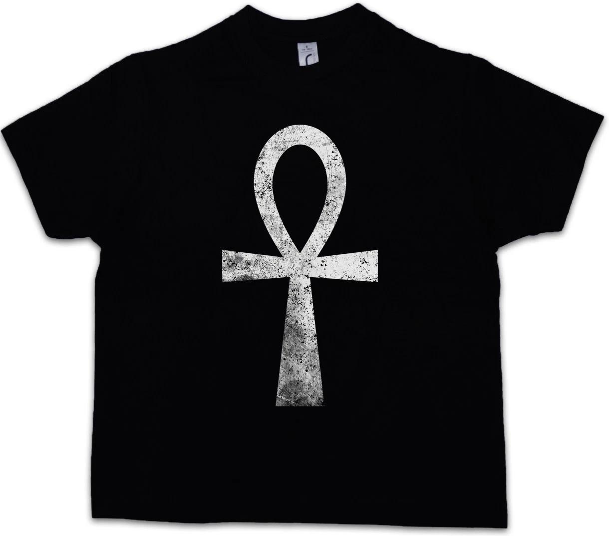 ANKH LIFE SYMBOL III Kids Boys T-Shirt Logo Anubis Egypt Seth Toth Pharao Horus 110