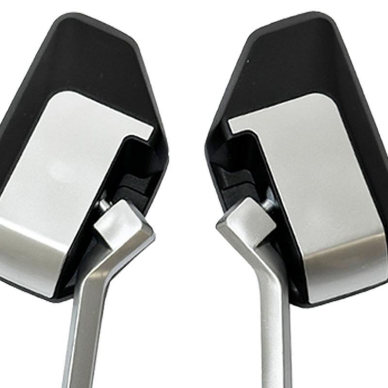 2pc Wide Angle Electric Scooter Side Mirrors Angle Adjustable For Optimal Riders Visibility E-bike Convex Rearview Mirror