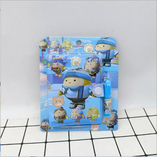 Demon Hunter Girls K-POP Cute Notebook: Portable Cartoon Student Diary & Gift