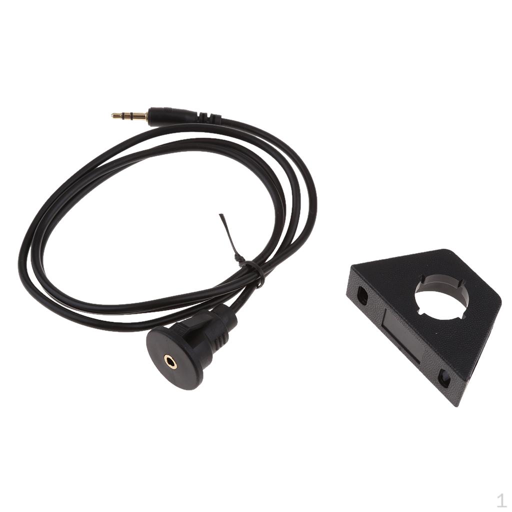 , 5mm Aux Extension Bracket Female With Mounting