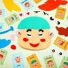 Kinder DIY Filz Ausdrucksboard: Kognitives Training & Lernspielzeug mit Gesichtsaufklebern für das frühe Lernen