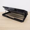 Colored Lights Notebook Riser RGB Two Fans Laptop Stand Holder  Office/Home Use