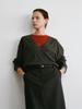 TEXT ROOM Soft Knit Sweatshirt_Charcoal