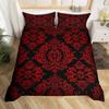 Bedding Set Digital Print Comfortable Duvet Cover for Home Bedroom Decoration, 1 Duvet Cover and 2pillowcase with Zippers