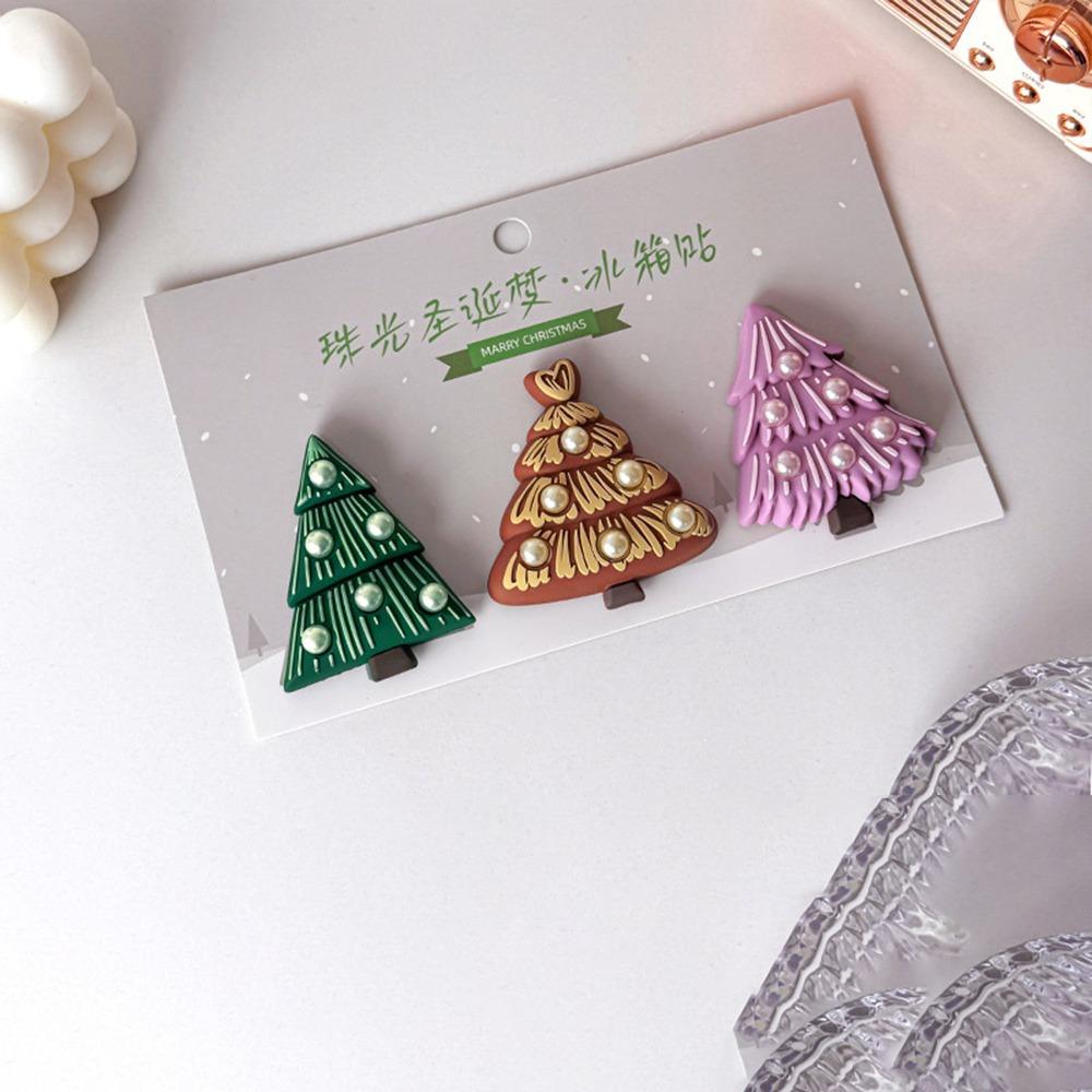 

Cartoon Simulated Christmas Tree Fridge Magnets 3D Soft Rubber Magnetic Sticker Refrigerator Magnets Kitchen Refrigerator Locker
