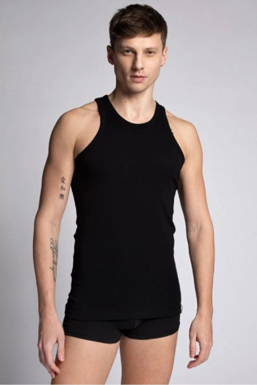 

Майка Lama (90400) 56(3XL) прозорий колір чорний
