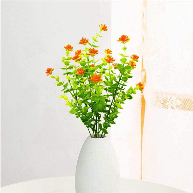 20 Bundles Artificial Flowers,Plants Greenery Shrubs For Indoor Outdoors, Home Garden Patio,