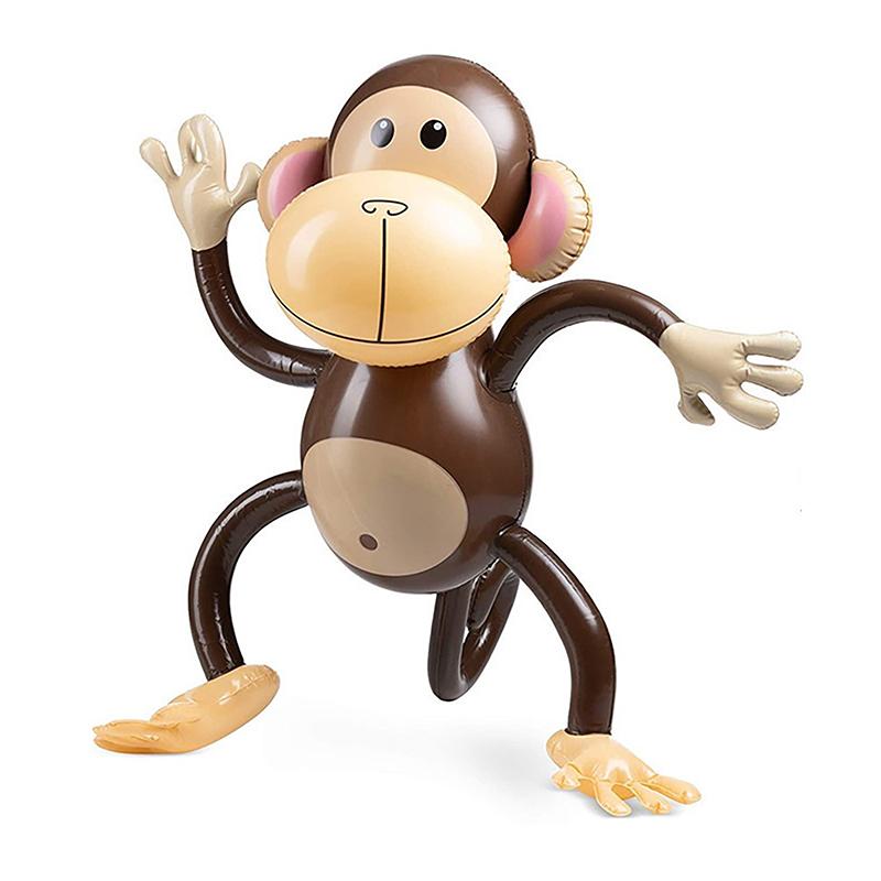 Aufblasbarer PVC Affenballon Aufblasbares Tier Affenspielzeug Kinder Alles Gute zum Geburtstag