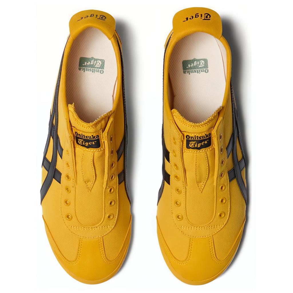 ONITSUKA TIGER Mexico 66 Slip-On geltoni juodi unisex sportbačiai 1183A746-751